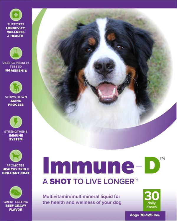 Immune-D Liquid Supplement for Dogs (One Month Supply)