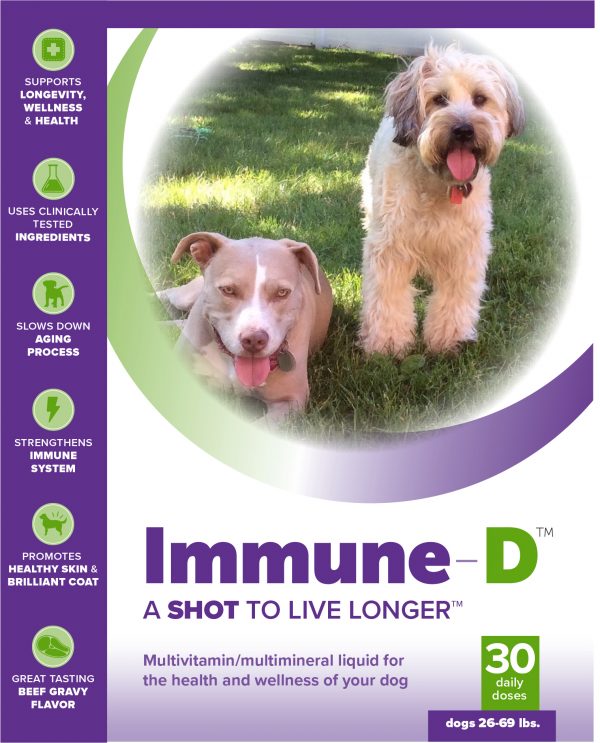 Immune-D Liquid Supplement for Dogs (One Month Supply)