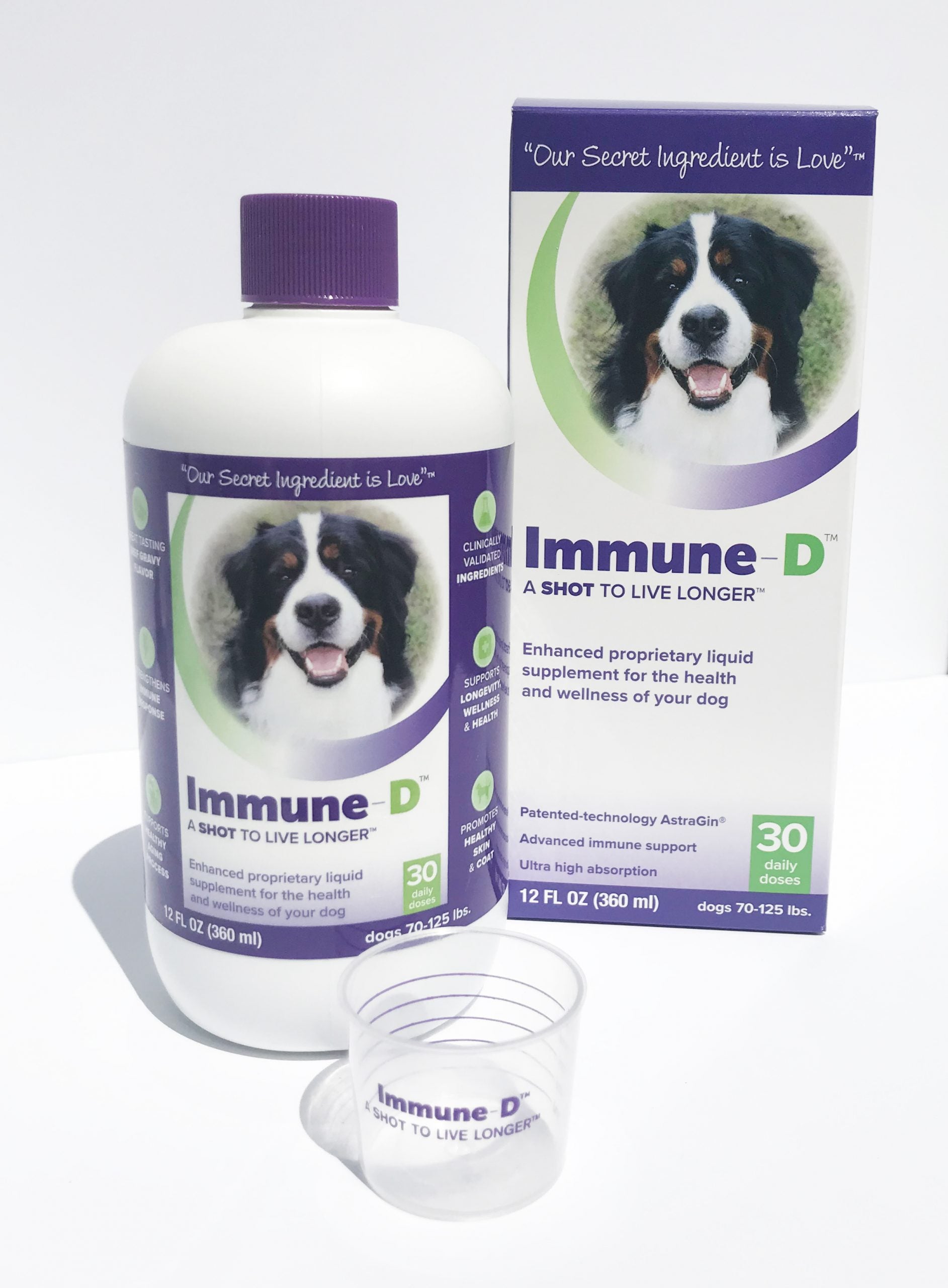 Immune-D Liquid Supplement for Dogs (One Month Supply)