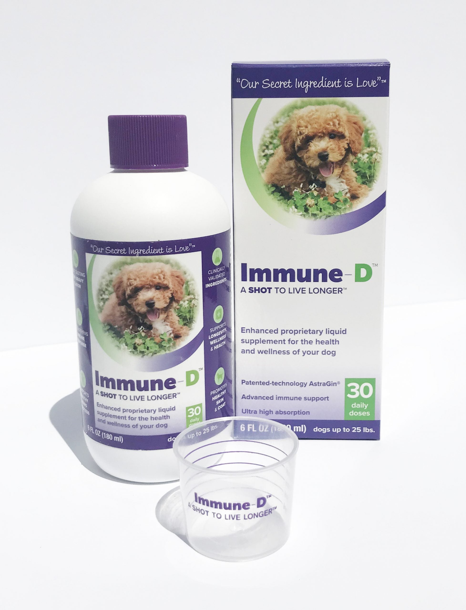 Immune-D Liquid Supplement for Dogs (One Month Supply)